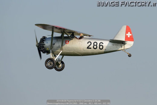 2014-09-06 Payerne Air14 0212 Dewoitine D-26 286